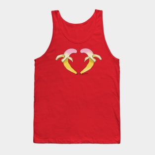 Strawberry Banana Heart Tank Top